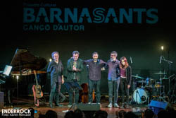 Concert d'Ivette Nadal i Pascal Comelade a l'Auditori Barradas de L'Hospitalet 